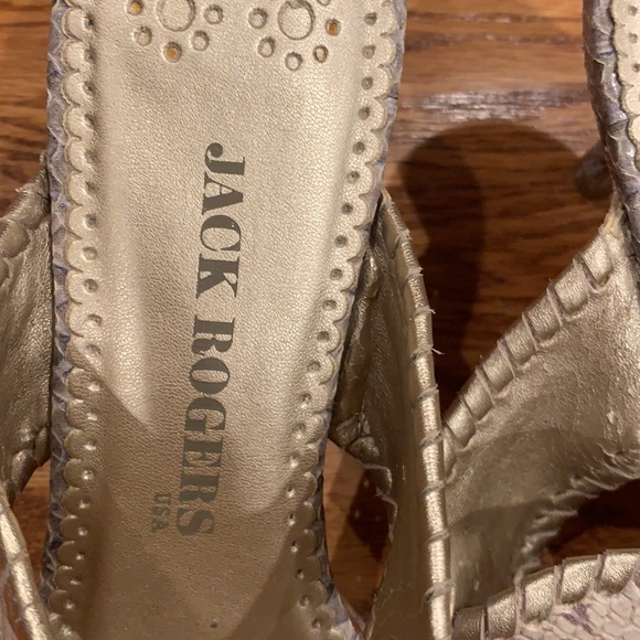 Jack Rogers kitten heel sandals size 9 1/2 - Picture 2 of 4